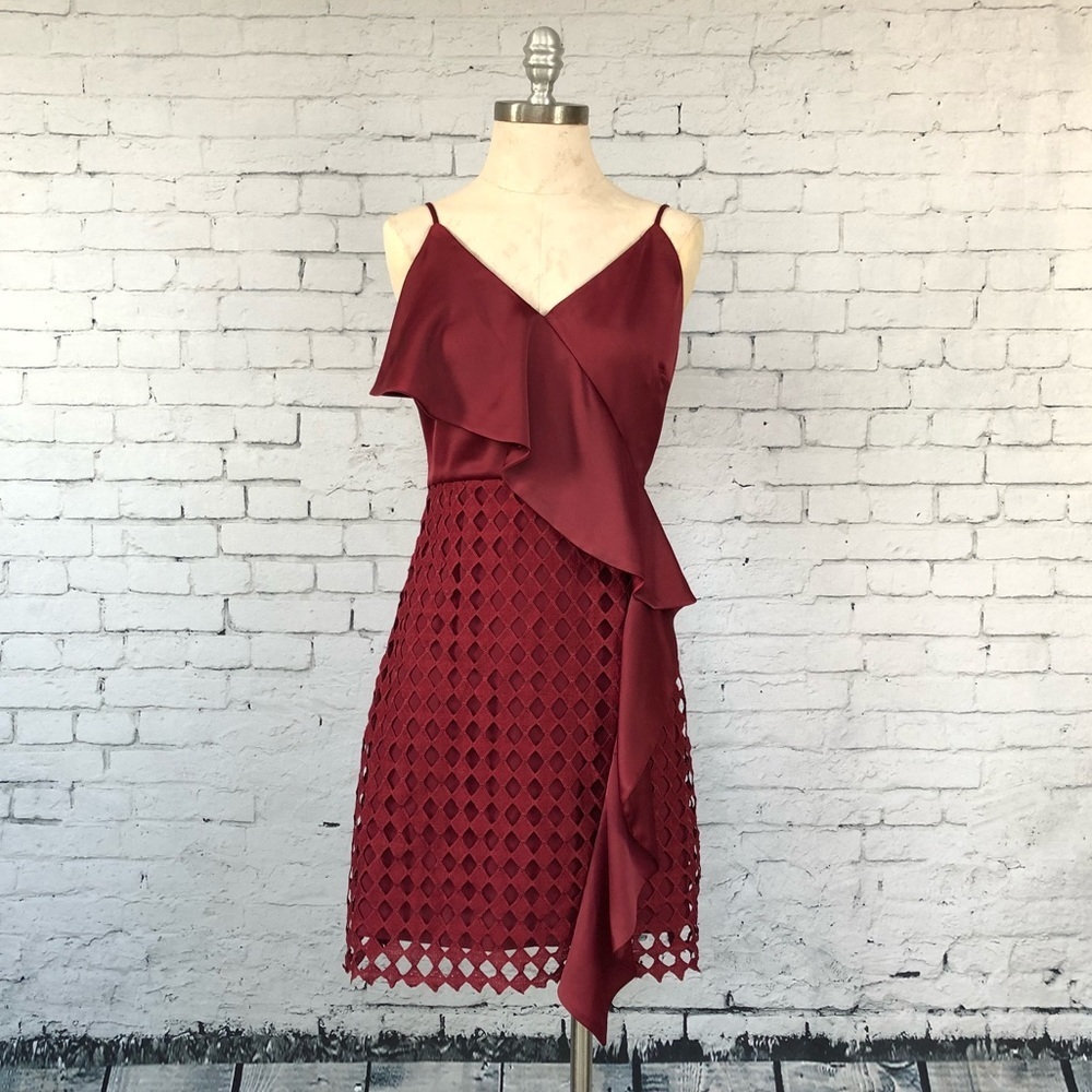 NEW Lucy Paris ‘Brendan’ Ruffle Cocktail Dress